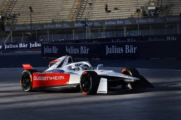 Jake Dennis GBR Andretti, Formula E FIA World Championship Season 10, Mexico City E Prix, Mexico, 12 01 2024