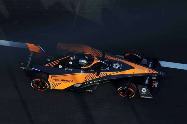 Sam Bird GBR McLaren, Formula E FIA World Championship Season 10, Mexico City E Prix, Mexico, 12 01 2024