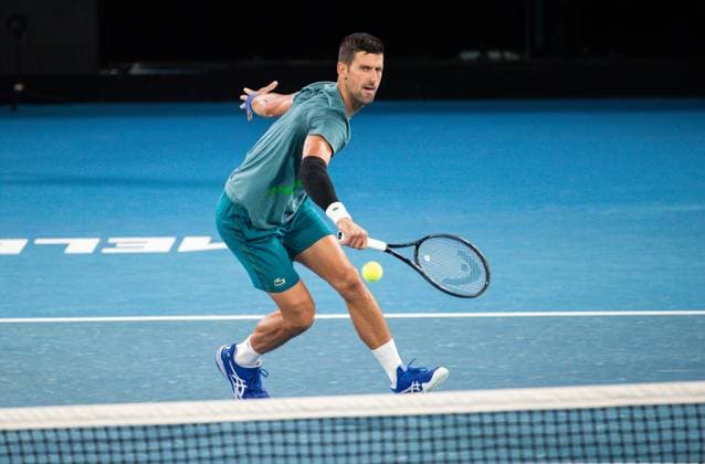 Tennis, Australian Open, Training