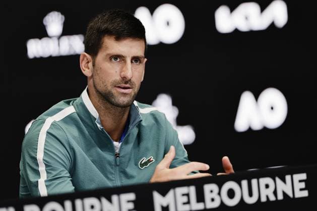 Tennis, Australian Open, Novak Djokovic press conference