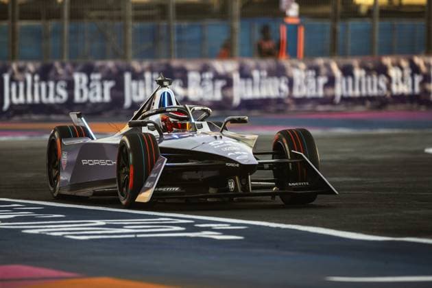 94 WEHRLEIN Pascal (ger), TAG HEUER Porsche Formula E Team, Porsche 99X Electric, action during the 2024 Hankook Mexico City ePrix, 1st meeting of the 2023-24 ABB FIA Formula E World Championship, WM, Weltmeisterschaft on the Autodromo Hermanos Rodriguez from January 11 to 13, in Mexico City, Mexico - 2024 FORMULA E HANKOOK MEXICO CITY ePRIX DPPI Panoramic  03424001-TF-212