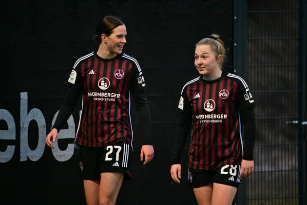 13 01 2024 Soccer Women Womens Soccer Season 2023 2024 Test match Friendly match Preparation match 1 FC Nürnberg FCN Clubfrauen Club Sparta Prague Prague xwoxzix Lara Schmidt 27, 1 FC Nürnberg FCN Madeleine Steck 28, 1 FC Nürnberg FCN