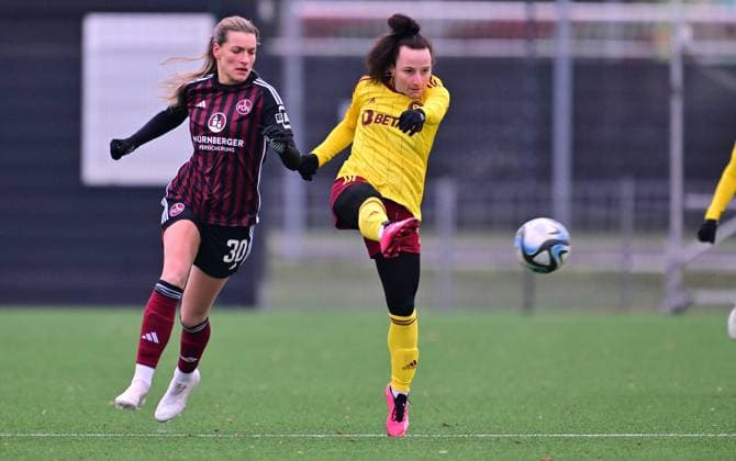 13 01 2024 Soccer Women Womens Soccer Season 2023 2024 Test match Friendly match Preparation match 1 FC Nuremberg FCN Clubfrauen Club Sparta Prague Prague xwoxzix Medina Desic 30, 1 FC Nuremberg FCN Vystejnova 14, Sparta Prague