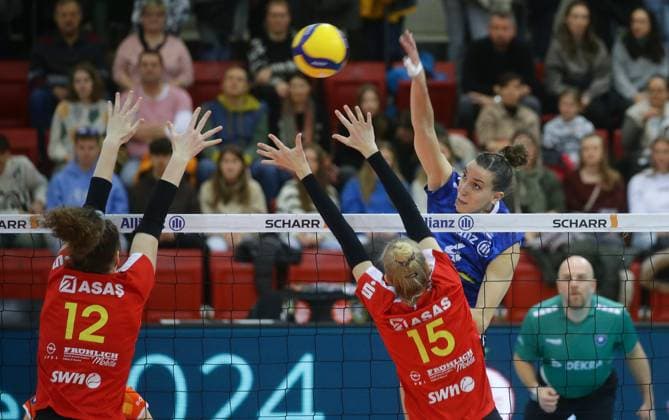 Volleyball, Women, MTV Stuttgart - VC 77 Neuwied