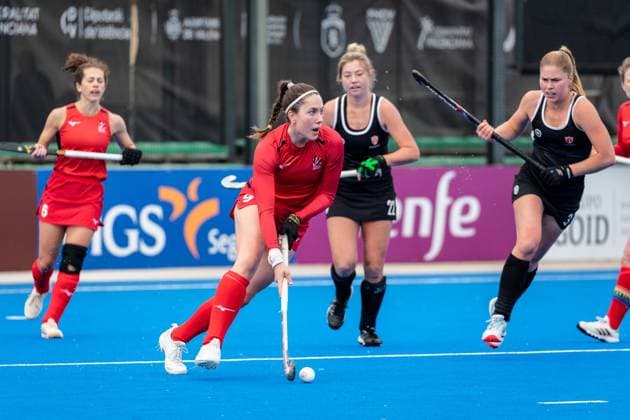 Hockey, Women, Olympic Qualifier, Great Britain - Canada