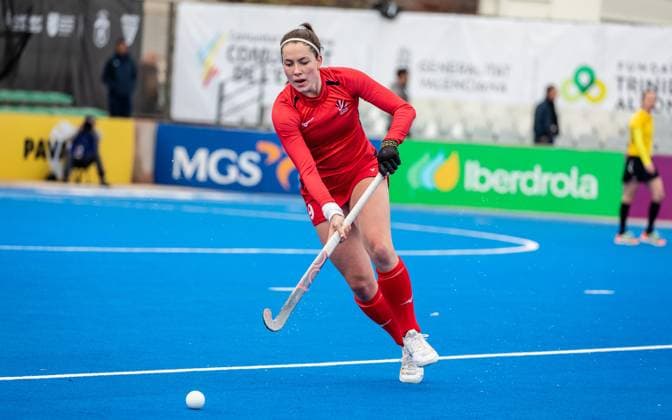 FIH Hockey Olympic Qualification 2024 Valencia Women Great Britain Canada Valencia Spain, 13 01 2024 Amy COSTELLO GBR, 9 Field Hockey Olympic Qualification Women, Great Britain vs Canada in Valencia Spain on 13 01 2024 Copyright: xBEAUTIFULxSPORTS Meurerx