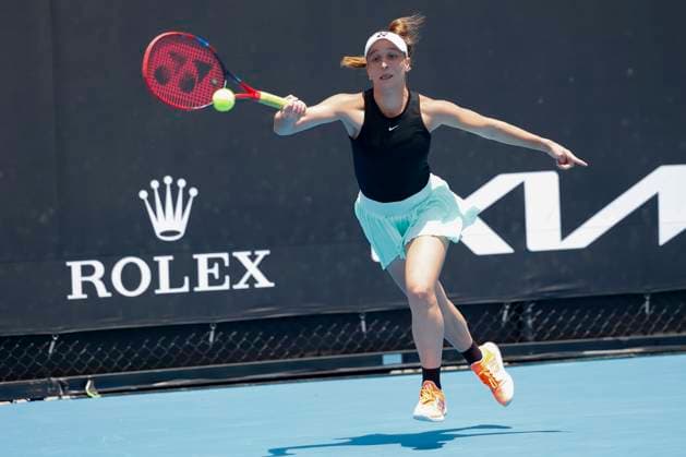 Tamara Korpatsch, Australian Open 2023, Melbourne Park, Melbourne, Victoria, Australia Copyright: xJuergenxHasenkopfx