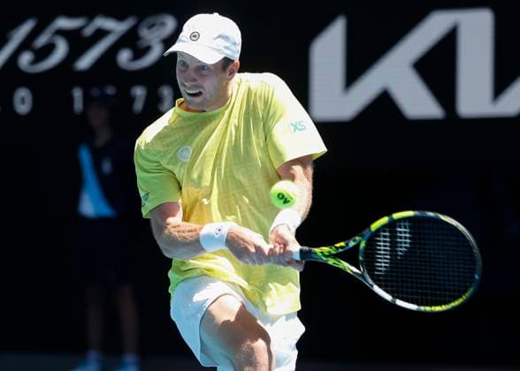 Botic van de Zandschulp NED , Australian Open 2024, Melbourne Park, Melbourne, Victoria, Australia Copyright: xJuergenxHasenkopfx