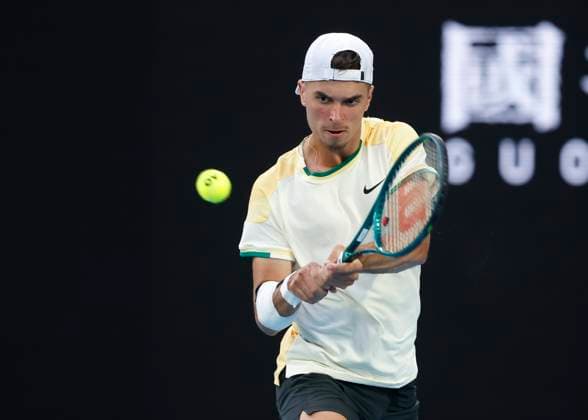 Dino Prizmic CRO , Australian Open 2024, Melbourne Park, Melbourne, Victoria, Australia Copyright: xJuergenxHasenkopfx