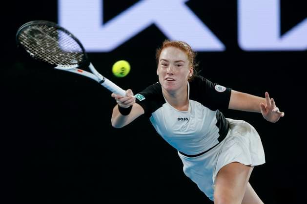 Ella Seidel, Australian Open 2024, Melbourne Park, Melbourne, Victoria, Australia Copyright: xJuergenxHasenkopfx