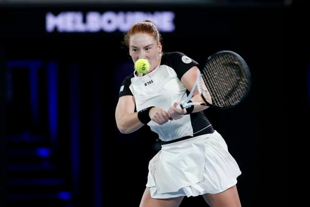 Ella Seidel, Australian Open 2024, Melbourne Park, Melbourne, Victoria, Australia Copyright: xJuergenxHasenkopfx