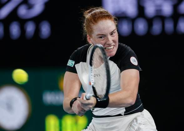 Ella Seidel, Australian Open 2024, Melbourne Park, Melbourne, Victoria, Australia Copyright: xJuergenxHasenkopfx