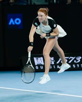 Ella Seidel, Australian Open 2024, Melbourne Park, Melbourne, Victoria, Australia Copyright: xJuergenxHasenkopfx