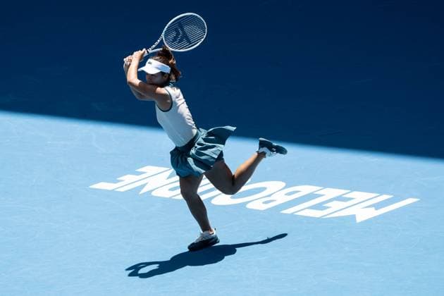 Mai Hontama (JAP) TENNIS : Open d Australie - 14 01 2024 VirginieBouyer Panoramic 