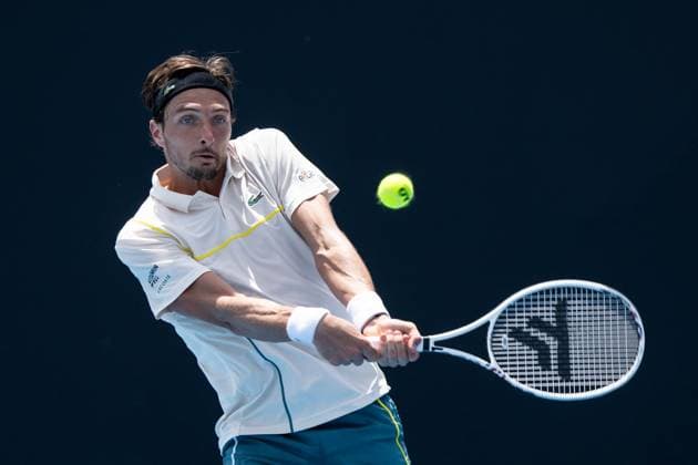 Arthur Rinderknech (FRA) TENNIS : Open d Australie - 14 01 2024 VirginieBouyer Panoramic 