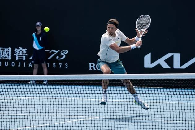 Arthur Rinderknech (FRA) TENNIS : Open d Australie - 14 01 2024 VirginieBouyer Panoramic 