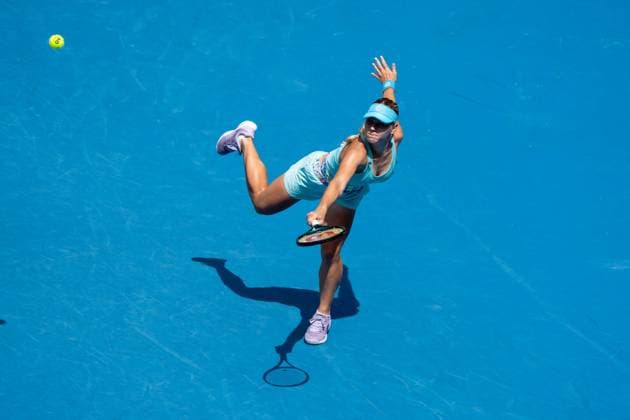 Marie Timofeeva TENNIS : Open d Australie - 14 01 2024 VirginieBouyer Panoramic 