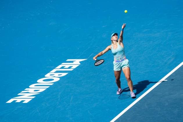 Marie Timofeeva TENNIS : Open d Australie - 14 01 2024 VirginieBouyer Panoramic 