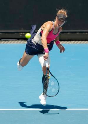 Laura Siegemund GER , Australian Open 2024, Melbourne Park, Melbourne, Victoria, Australia Copyright: xJuergenxHasenkopfx