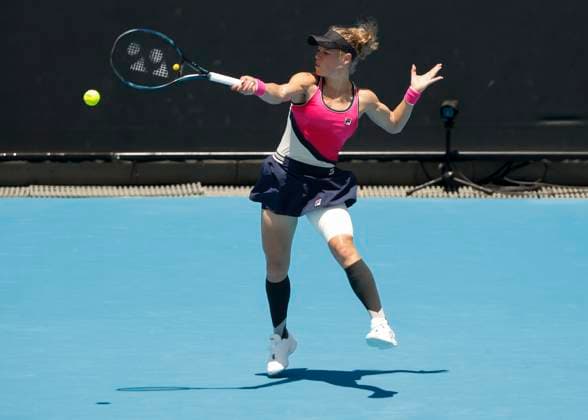 Laura Siegemund GER , Australian Open 2024, Melbourne Park, Melbourne, Victoria, Australia Copyright: xJuergenxHasenkopfx