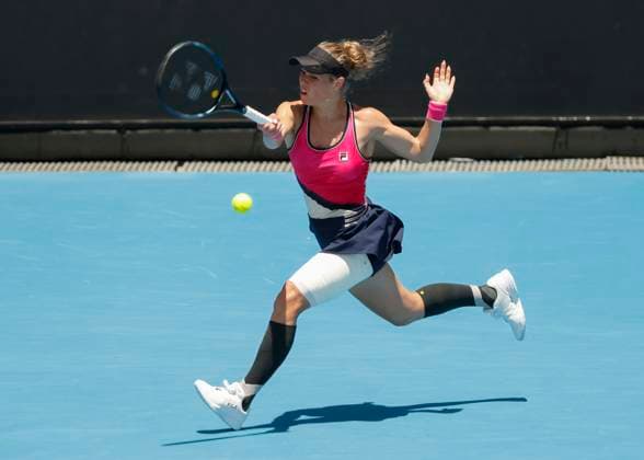 Laura Siegemund GER , Australian Open 2024, Melbourne Park, Melbourne, Victoria, Australia Copyright: xJuergenxHasenkopfx