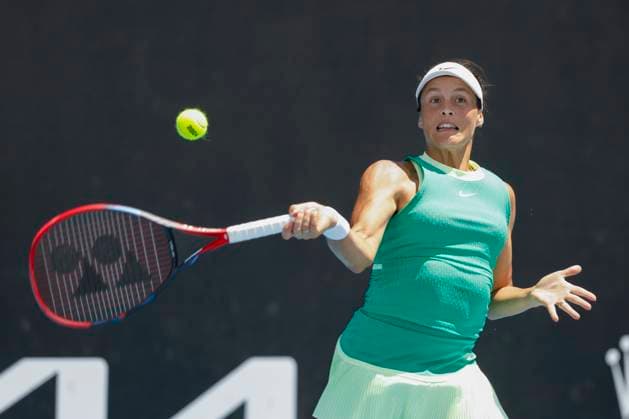 Tatjana Maria, Australian Open 2024, Melbourne Park, Melbourne, Victoria, Australia Copyright: xJuergenxHasenkopfx