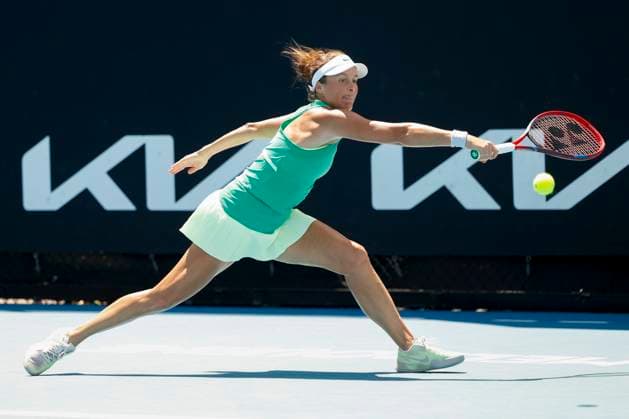 Tatjana Maria, Australian Open 2024, Melbourne Park, Melbourne, Victoria, Australia Copyright: xJuergenxHasenkopfx