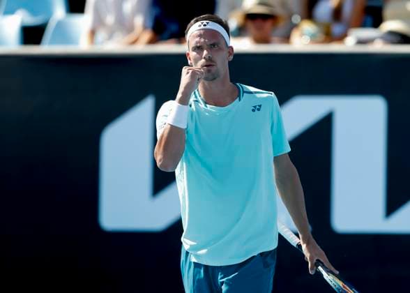 Daniel Altmaier GER , Australian Open 2024, Melbourne Park, Melbourne, Victoria, Australia Copyright: xJuergenxHasenkopfx