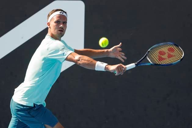 Daniel Altmaier GER , Australian Open 2024, Melbourne Park, Melbourne, Victoria, Australia Copyright: xJuergenxHasenkopfx