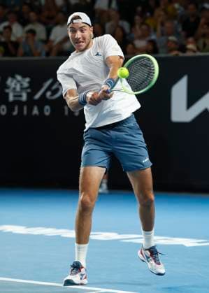 Jan Lennard Struff GER , Australian Open 2024, Melbourne Park, Melbourne, Victoria, Australia Copyright: xJuergenxHasenkopfx