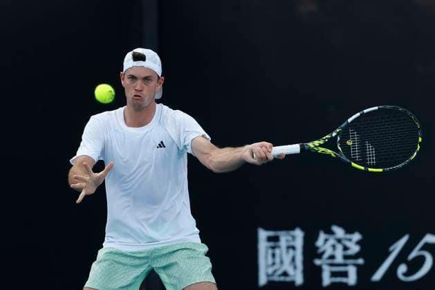 Maximilian Marterer GER , Australian Open 2024, Melbourne Park, Melbourne, Victoria, Australia Copyright: xJuergenxHasenkopfx