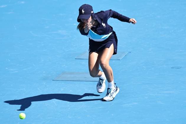 Typical during first round of 2024 Australian Open in Melbourne, 15 01 2023