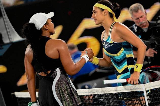 Caroline Garcia TENNIS : Open d Australie - Melbourne - 15 01 2024 Panoramic Panoramic 