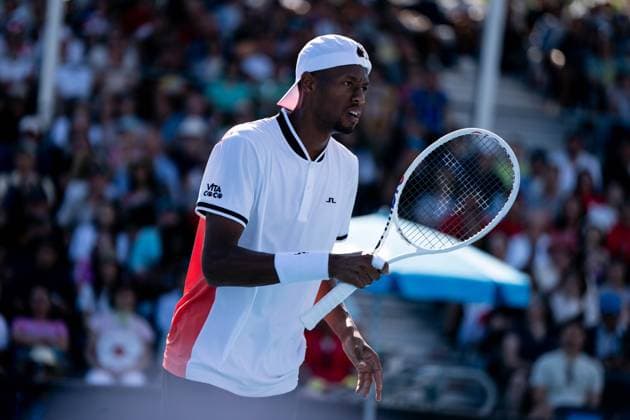 Christopher Eubanks TENNIS : Open Australie 2024 - Melbourne - 15 01 2024 VirginieBouyer Panoramic 