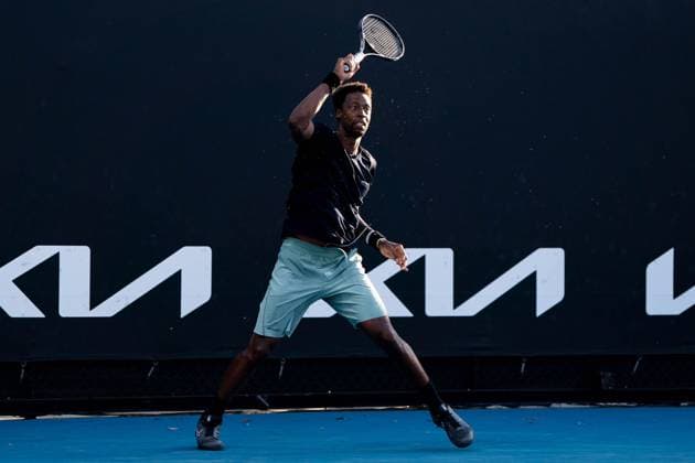 Gael Monfils TENNIS : Open Australie 2024 - Melbourne - 15 01 2024 VirginieBouyer Panoramic 