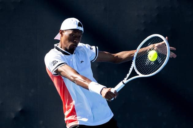 Christopher Eubanks TENNIS : Open Australie 2024 - Melbourne - 15 01 2024 VirginieBouyer Panoramic 