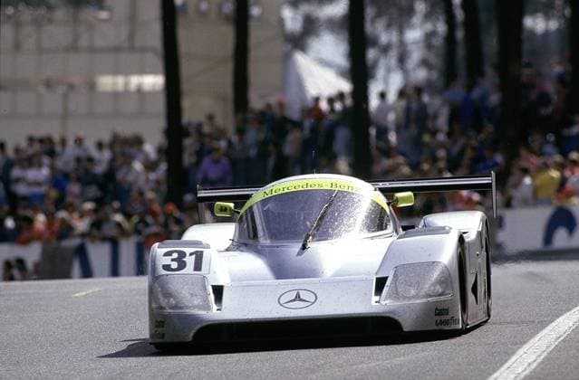 Sportwagen WM, SWC 24 Stunden Le Mans, 22.-23.06.1991 Michael Schumacher (5.), Sauber-Mercedes C11 Turbo Le Mans Frankreich *** Sports Car World Championship, SWC 24 Hours Le Mans, 22 23 06 1991 Michael Schumacher 5 , Sauber Mercedes C11 Turbo Le Mans France