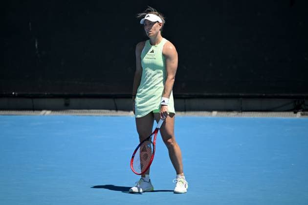 Tennis, Australian Open, Day 3, Angelique Kerber - Danielle Collins