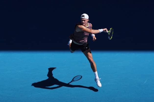 Holger Rune of Denmark in action Australian Open, Day Three, Tennis, Melbourne Park, Melbourne, Australia - 16 Jan 2024  Copyright: xEllaxLing Shutterstockx 14297583a
