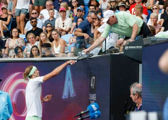 Alexander Zverev GER , Australian Open 2024, Melbourne Park, Melbourne, Victoria, Australia Copyright: xJuergenxHasenkopfx