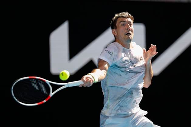 Sebastian Ofner AUT , Australian Open 2024, Melbourne Park, Melbourne, Victoria, Australia Copyright: xJuergenxHasenkopfx