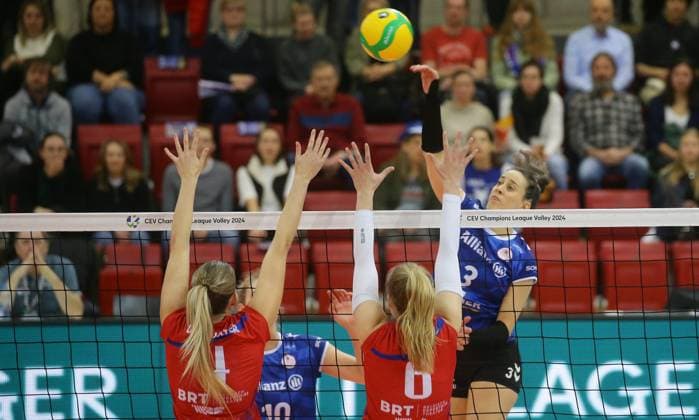 Volleyball, Women, CL, Allianz MTV Stuttgart - Asterix Avo Beveren