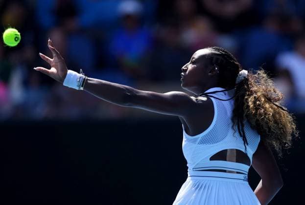 Alycia Parks of USA in action Australian Open, Day Four, Tennis, Melbourne Park, Melbourne, Australia - 17 Jan 2024  Copyright: xEllaxLing Shutterstockx 14297587ae