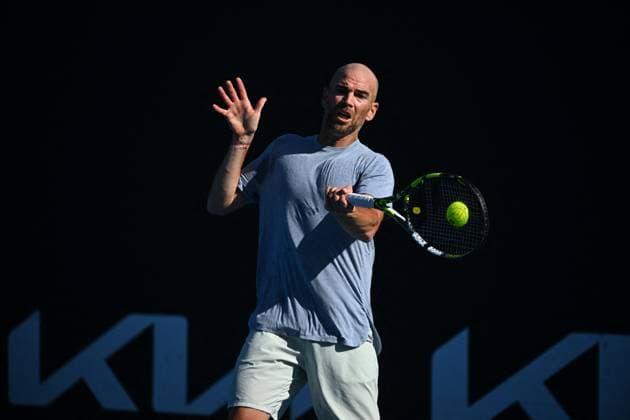 Australian Open - Melbourne Adrian Mannarino (FRA) during his second round match at the 2024 Australian Open at Melbourne Park in Melbourne, AUSTRALIA, on January 17, 2024. Photo by Corinne Dubreuil ABACAPRESS.COM Melbourne Australia  Copyright: xDubreuilxCorinne ABACAx