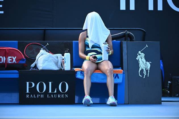 Australian Open - Melbourne Caroline Garcia (FRA) during her second round match at the 2024 Australian Open at Melbourne Park in Melbourne, AUSTRALIA, on January 17, 2024. Photo by Corinne Dubreuil ABACAPRESS.COM Melbourne Australia  Copyright: xDubreuilxCorinne ABACAx