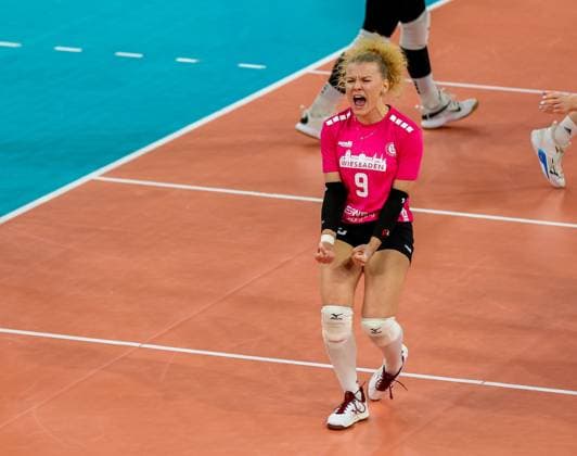 Volleyball CEV Challenge Cup VC Wiesbaden AC PAOK Thessaloniki 17 01 24,