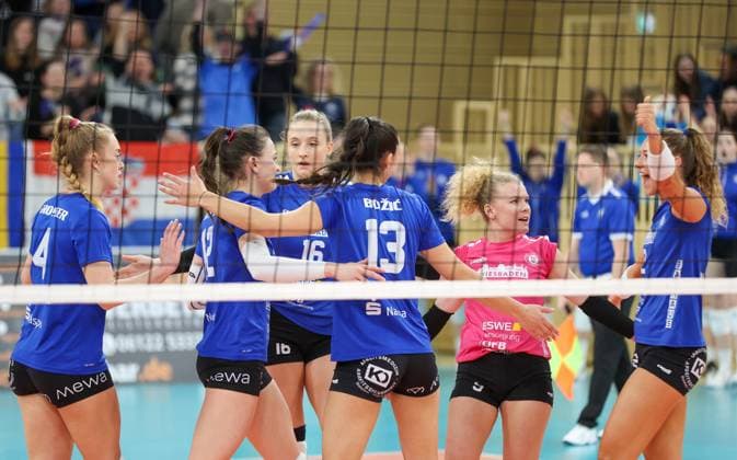 Volleyball CEV Challenge Cup VC Wiesbaden AC PAOK Thessaloniki 17 01 24,
