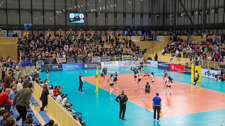 Volleyball CEV Challenge Cup VC Wiesbaden AC PAOK Thessaloniki 17 01 24,