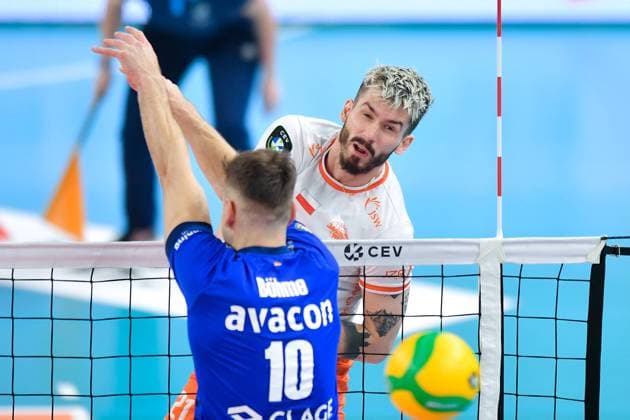 2024.01.17 Jastrzebie-Zdroj siatkowka mezczyzn CEV Liga Mistrzow Jastrzebski Wegiel - SVG Luneburg N z Tomasz Fornal Foto Lukasz Laskowski PressFocus 2024.01.17 Jastrzebie-Zdroj CEV Volleyball Men Champions League Jastrzebski Wegiel - SVG Luneburg Tomasz Fornal Credit: Lukasz Laskowski PressFocus NEWSPIX.PL --- Newspix.pl POLAND OUT!  20240117xluk00395