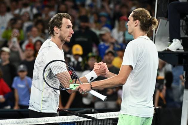 Tennis, Australian Open, Day 5, Alexander Zverev - Lukas Klein